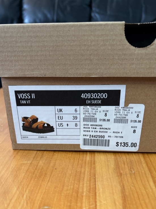 🖤Size 8 - NWT: DR. MARTENS - Women's VOSS II Sandals - Picture 12 of 13